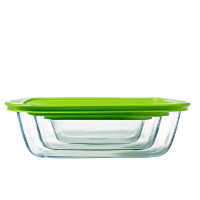 Форма с/к PYREX C&S д/запікан. з кр.1.1 л прямокут.23*15*6.5 см (215P000/7646)