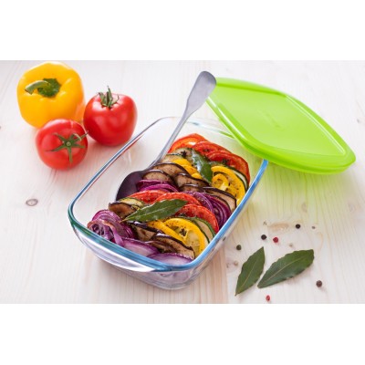 Форма с/к PYREX C&S д/запікан. з кр.1.1 л прямокут.23*15*6.5 см (215P000/7646)