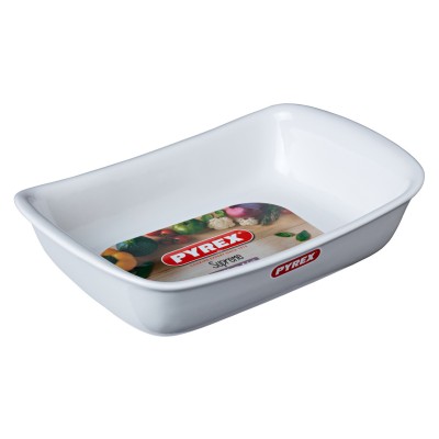 Форма с/к PYREX Supreme white форма керам прямокут.30х20см (SU30RR1/7646) Форма с/к PYREX Supreme white форма керам прямокут.30х20см (SU30RR1/7646)