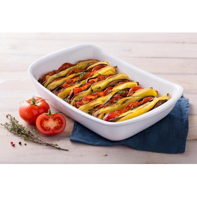 Форма с/к PYREX Supreme white форма керам прямокут.30х20см (SU30RR1/7646) Форма с/к PYREX Supreme white форма керам прямокут.30х20см (SU30RR1/7646)