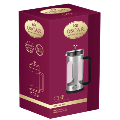 Френч-прес OSCAR CHEF 0.35 л (OSR-7303-350)