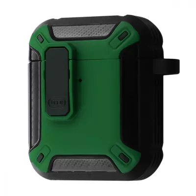 Чохол Defender Case for AirPods 1/2 green/black