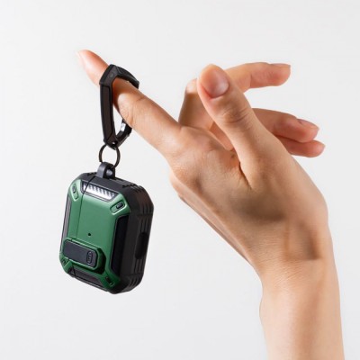 Чохол Defender Case for AirPods 1/2 green/black