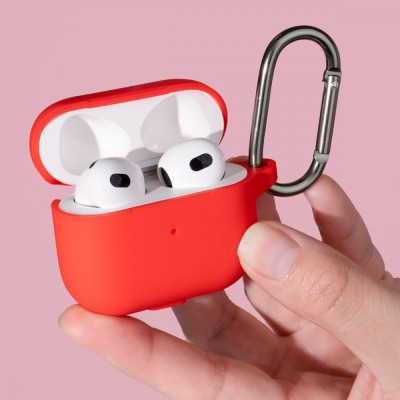 Чохол Silicone Case New for AirPods 4 pink