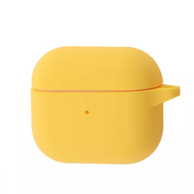 Чохол Silicone Case New for AirPods 4 yellow