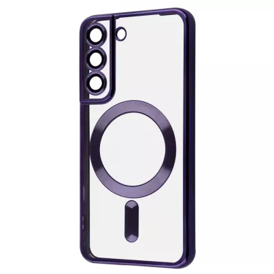 Чохол WAVE Metal Color Case with Magnetic Ring Samsung Galaxy S21 FE (G990B) deep purple