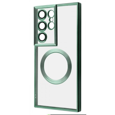 Чохол WAVE Metal Color Case with Magnetic Ring Samsung Galaxy S23 Ultra dark green