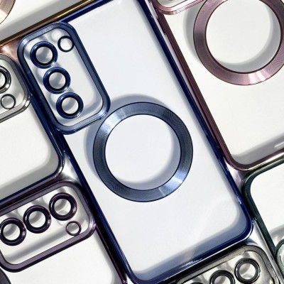 Чохол WAVE Metal Color Case with Magnetic Ring Samsung Galaxy S23 Ultra deep purple