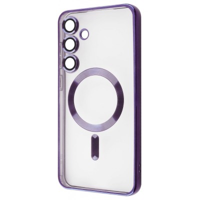 Чохол WAVE Metal Color Case with Magnetic Ring Samsung Galaxy S24 FE deep purple
