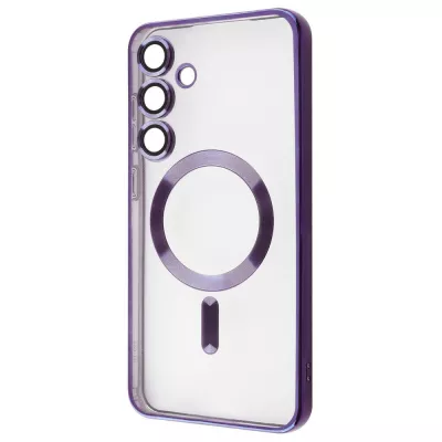 Чохол WAVE Metal Color Case with Magnetic Ring Samsung Galaxy S24 FE deep purple