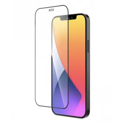 Захисне скло iPhone 14 Pro Max/15 Plus/16 Plus 5D Hard (full glue) (тех.пак) Black