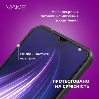 Захисне скло MAKE (MGF-SS25P) для Samsung S25 Plus