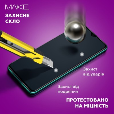 Захисне скло MAKE (MGF-SS25P) для Samsung S25 Plus