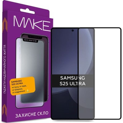 Захисне скло MAKE (MGF-SS25U) для Samsung S25 Ultra