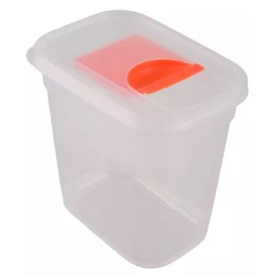 контейнер пл. VIOLET HOUSE 0371 Transparente д/сипучих Кршк. MIX 1.3 л (0371 Trns. д/сипучих 1.3 л Кршк. MIX)