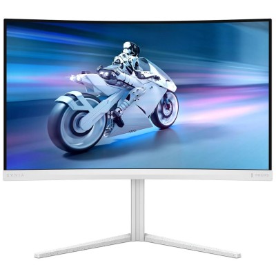 Монiтор TFT PHILIPS 27" Evnia 27M2C5201L/00 VA Curved 180Hz HDMI DP Ambiglow White Монiтор TFT PHILIPS 27" Evnia 27M2C5201L/00 VA Curved 180Hz HDMI DP Ambiglow White