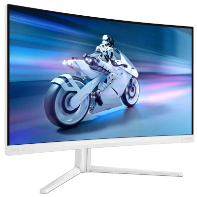Монiтор TFT PHILIPS 27" Evnia 27M2C5201L/00 VA Curved 180Hz HDMI DP Ambiglow White Монiтор TFT PHILIPS 27" Evnia 27M2C5201L/00 VA Curved 180Hz HDMI DP Ambiglow White