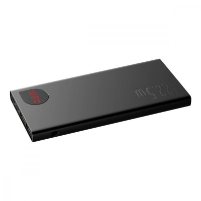 Портативна Батарея Baseus 10000mAh 22.5W Adaman Metal Digital Display Overseas Edition (PPAD070001) Black