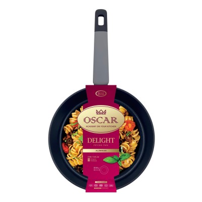 Сковорода OSCAR Delight 24 см б/кришки (OSR-1105-24) Сковорода OSCAR Delight 24 см б/кришки (OSR-1105-24)