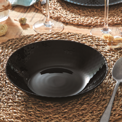 Тарілка LUMINARC PAMPILLE BLACK /20 см/ суп. (Q4619) Тарілка LUMINARC PAMPILLE BLACK /20 см/ суп. (Q4619)