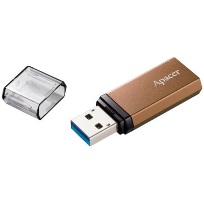 Флеш-пам'ять USB Apacer AH25C 256GB Bronze Brown USB 3.2 (AP256GAH25CJ-1)