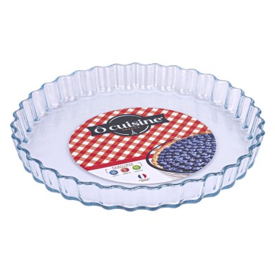 Форма с/к O CUISINE форма скл.кругл.27см(1.3л) рифл.sticker (803BN00/B146) Форма с/к O CUISINE форма скл.кругл.27см(1.3л) рифл.sticker (803BN00/B146)
