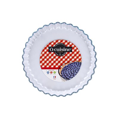 Форма с/к O CUISINE форма скл.кругл.27см(1.3л) рифл.sticker (803BN00/B146) Форма с/к O CUISINE форма скл.кругл.27см(1.3л) рифл.sticker (803BN00/B146)