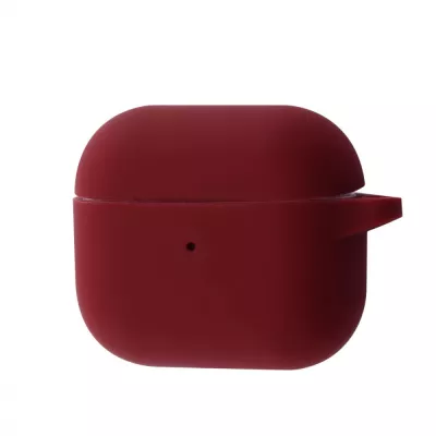 Чохол Silicone Case New for AirPods 4 bordo