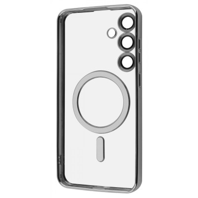 Чохол WAVE Metal Color Case with Magnetic Ring Samsung Galaxy S24 FE silver