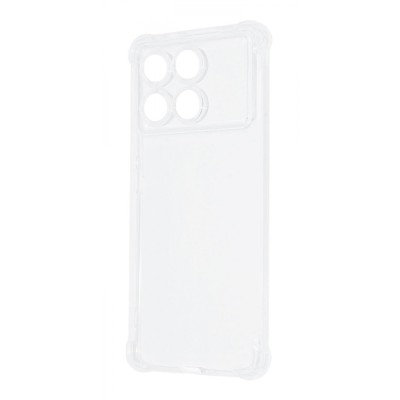 Чохол WXD Силікон 0.8 mm HQ Xiaomi Poco X6 Pro 5G clear