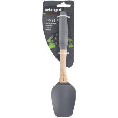 Кух.прилад RINGEL Grey line Лопатка силікон/дерево універсальна 25.5 см (RG-5128/3) Кух.прилад RINGEL Grey line Лопатка силікон/дерево універсальна 25.5 см (RG-5128/3)