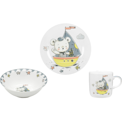 Набір посуду дит. Limited Edition LITTLE SAILOR /3 пр. короб (C805) Набір посуду дит. Limited Edition LITTLE SAILOR /3 пр. короб (C805)