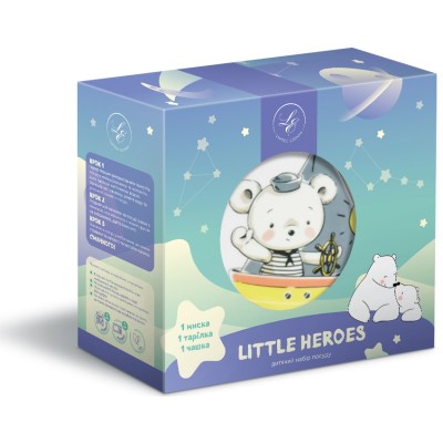 Набір посуду дит. Limited Edition LITTLE SAILOR /3 пр. короб (C805) Набір посуду дит. Limited Edition LITTLE SAILOR /3 пр. короб (C805)