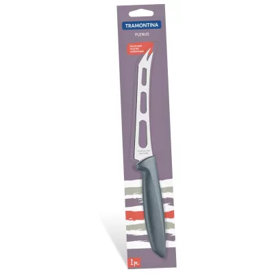 Ніж TRAMONTINA PLENUS grey ніж д/сиру 152мм інд.блістер (23429/166)