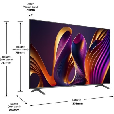 Телевізор HISENSE 55E7NQ PRO