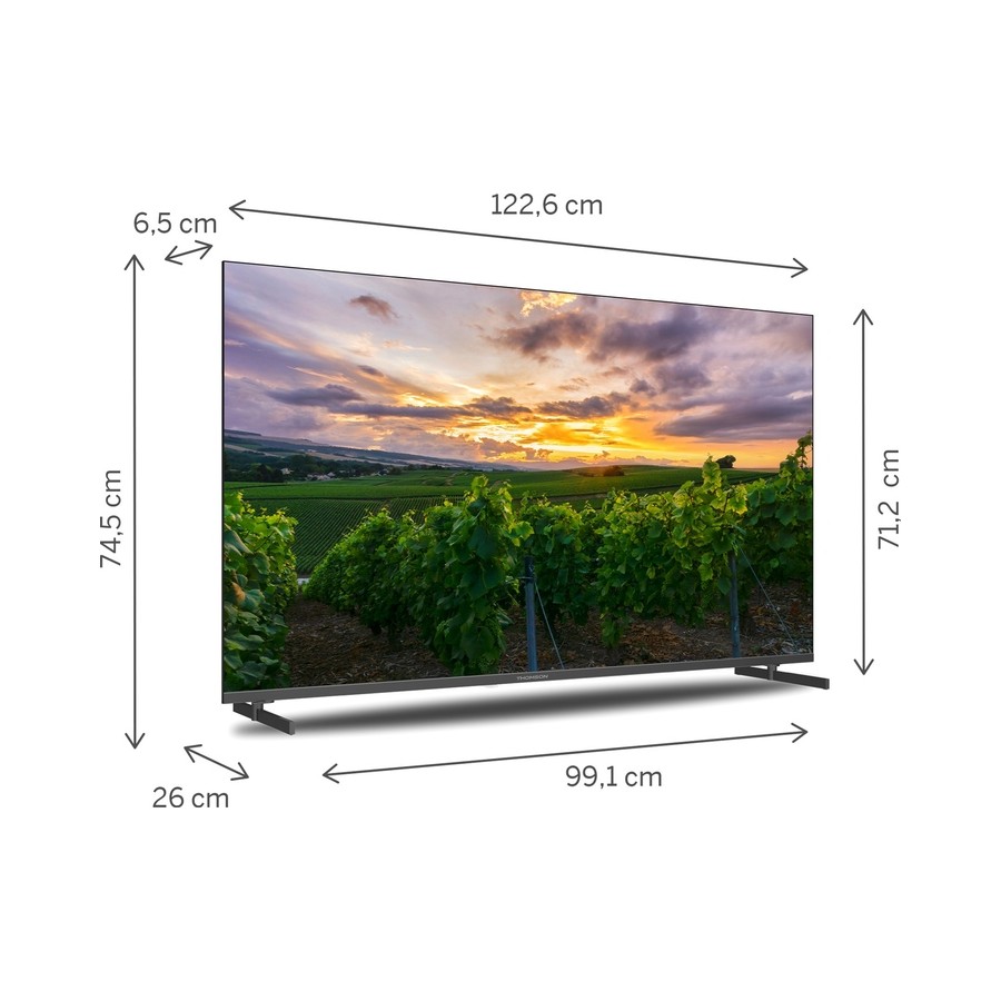 Телевізор Thomson Android TV 55" QLED 55QA2S13 Телевізор Thomson Android TV 55" QLED 55QA2S13