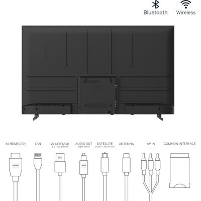 Телевізор Thomson Android TV 55" QLED 55QA2S13 Телевізор Thomson Android TV 55" QLED 55QA2S13