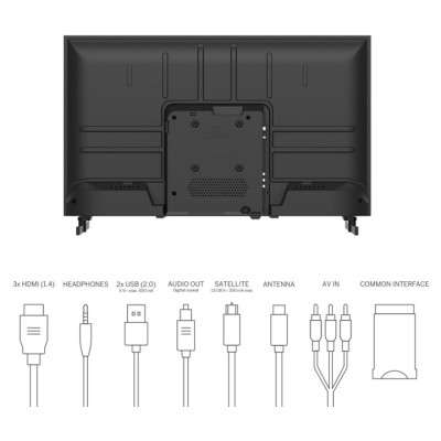 Телевізор Thomson Easy TV 32" HD 32HD2S13