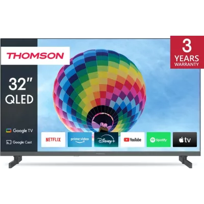Телевізор Thomson Google TV 32" FHD QLED side feet 32QG4S14