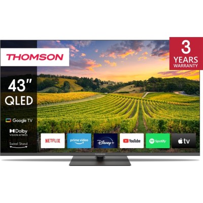 Телевізор Thomson Google TV 43" UHD QLED 43QG5C14