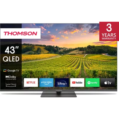 Телевізор Thomson Google TV 43" UHD QLED 43QG5C14