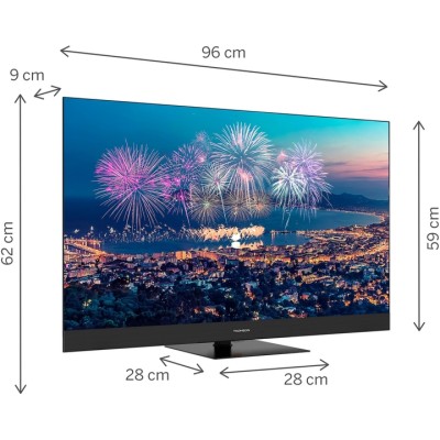 Телевізор Thomson Google TV 43" UHD QLED 43QG6C14