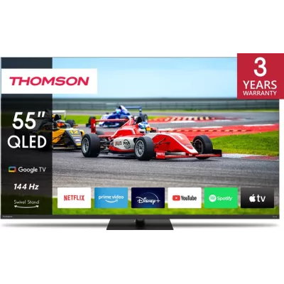 Телевізор Thomson Google TV 55" UHD QLED 144Hz 55QG7C14