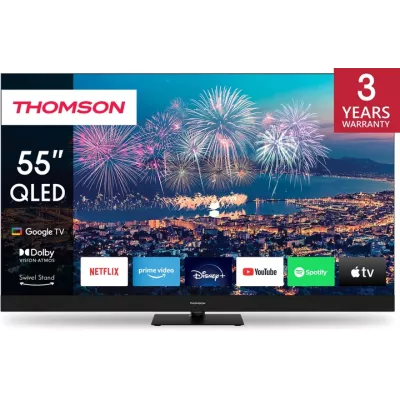 Телевізор Thomson Google TV 55" UHD QLED 55QG6C14