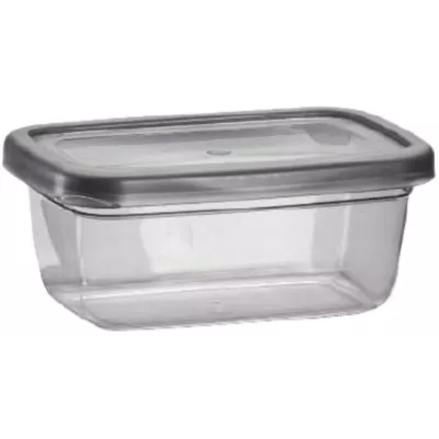 контейнер пл. VIOLET HOUSE 0509 Transparent Black прям. 2.0 л (0509 Transparent Black прям. 2.0 л)