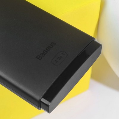 USB-хаб Baseus Lite Series 4-Port Type-C HUB Adapter (Type-C To USB 3.0*4 ) 1m (WKQX030401) Black