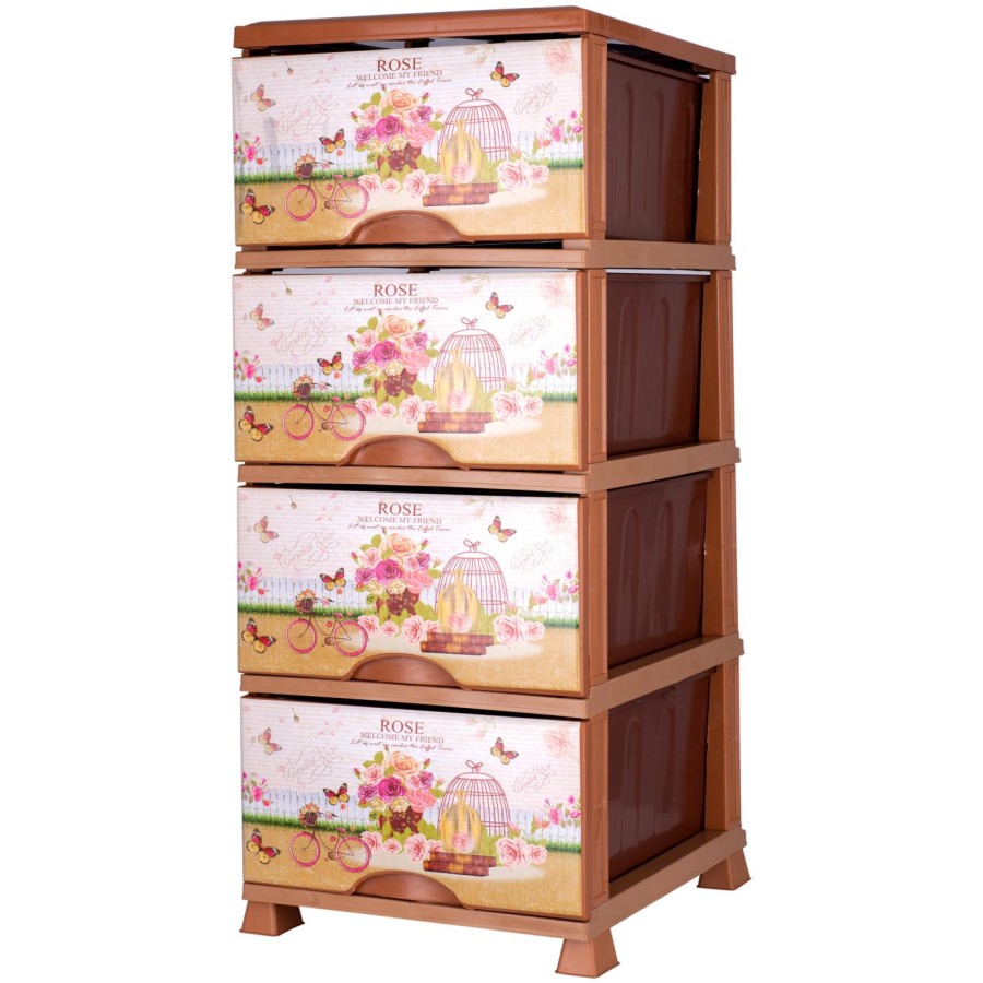 Комод VIOLET HOUSE 0352 New Rose 38*45*90 см (0352 New Rose) Комод VIOLET HOUSE 0352 New Rose 38*45*90 см (0352 New Rose)
