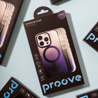 Чохол Proove Shadow Star Case with Magnetic Ring iPhone 15 Pro Max gray (PCSSIP15PM05)