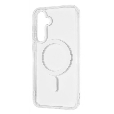 Чохол WAVE Clear Case (PC+TPU) with Magnetic Ring Samsung Galaxy A56 clear