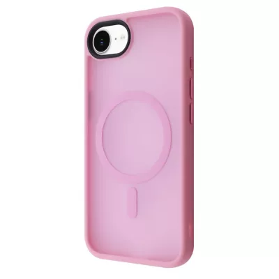 Чохол WAVE Matte Insane Case with Magnetic Ring iPhone 16е pink sand